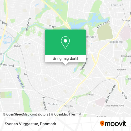 Svanen Vuggestue kort