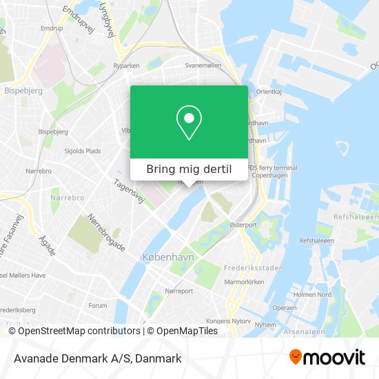 Avanade Denmark A/S kort