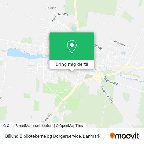 Billund Bibliotekerne og Borgerservice kort