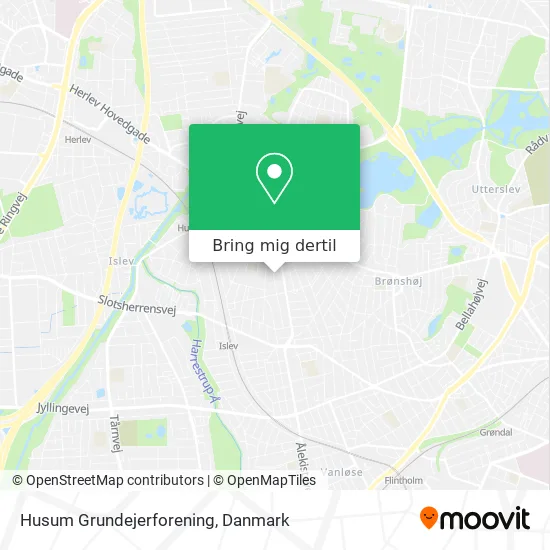 Husum Grundejerforening kort