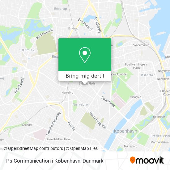 Ps Communication i København kort