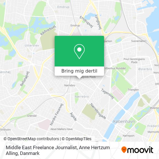 Middle East Freelance Journalist, Anne Hertzum Alling kort
