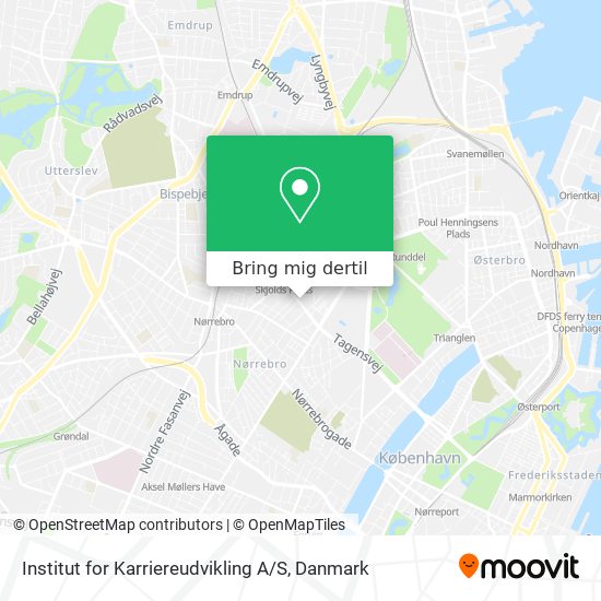 Institut for Karriereudvikling A / S kort