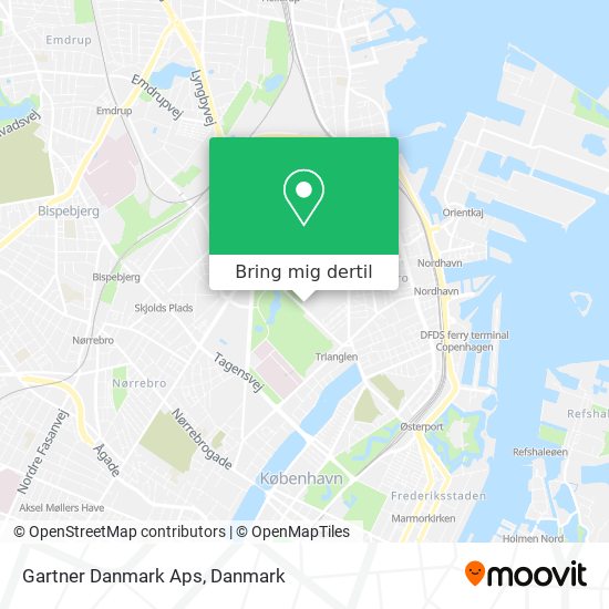 Gartner Danmark Aps kort