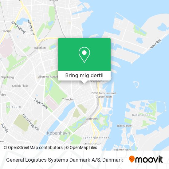 General Logistics Systems Danmark A / S kort