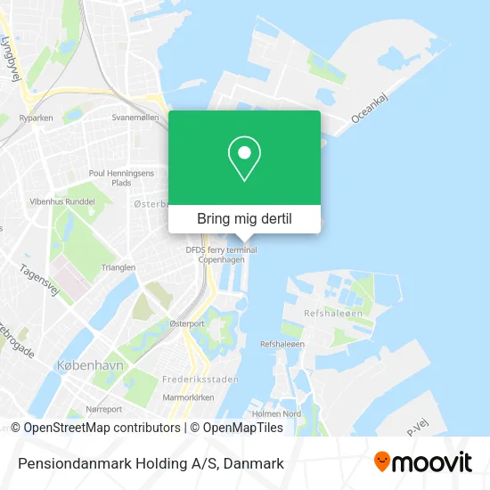 Pensiondanmark Holding A/S kort