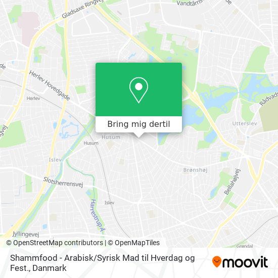 Shammfood - Arabisk / Syrisk Mad til Hverdag og Fest. kort