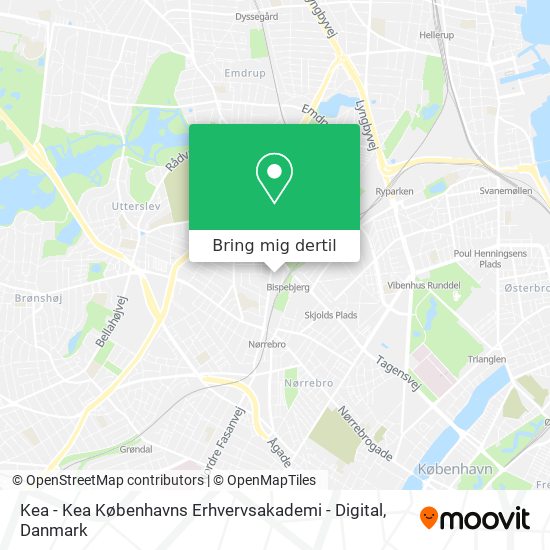 Kea - Kea Københavns Erhvervsakademi - Digital kort