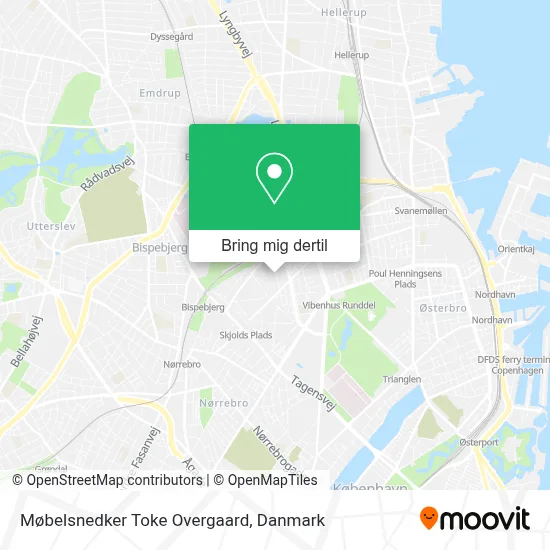Møbelsnedker Toke Overgaard kort