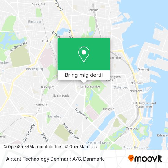 Aktant Technology Denmark A/S kort