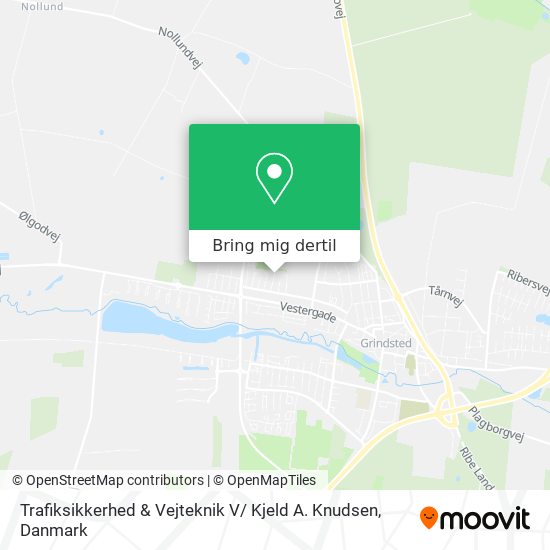 Trafiksikkerhed & Vejteknik V/ Kjeld A. Knudsen kort