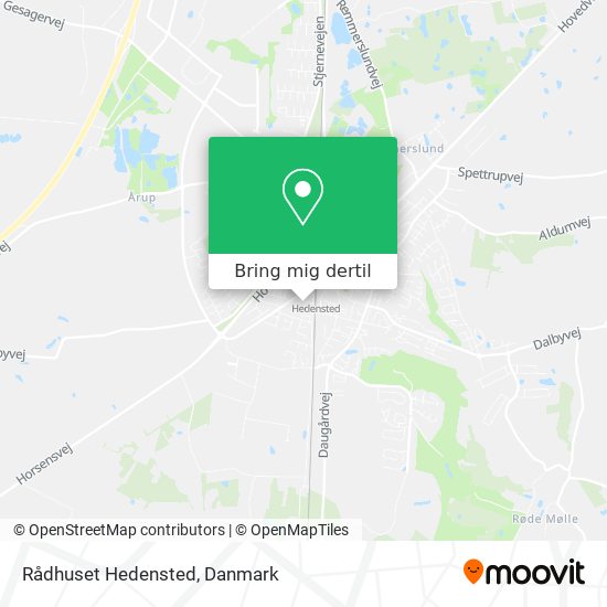 Rådhuset Hedensted kort