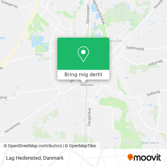 Lag Hedensted kort