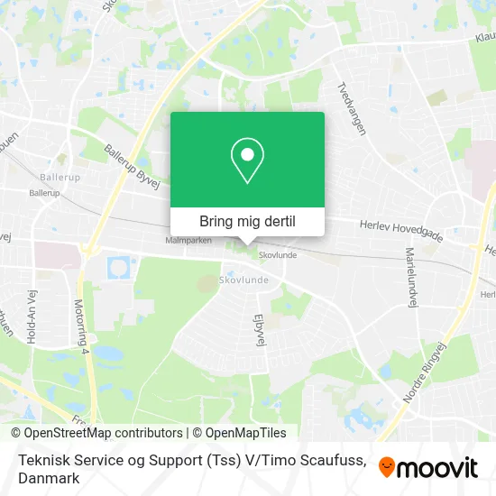 Teknisk Service og Support (Tss) V / Timo Scaufuss kort