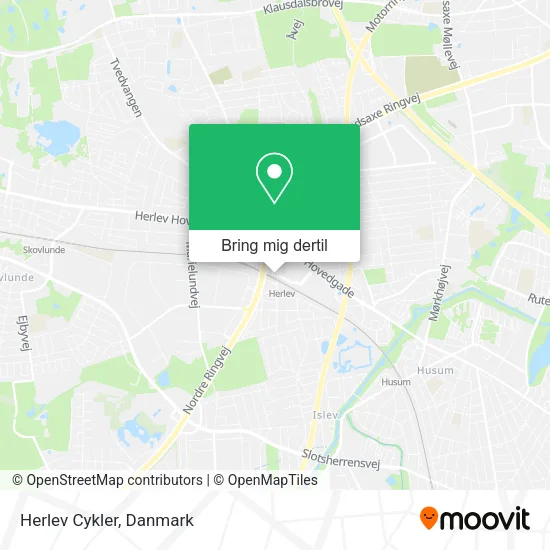 Herlev Cykler kort