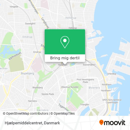Hjælpemiddelcentret kort