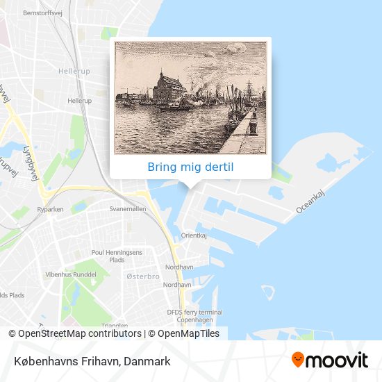 Københavns Frihavn kort