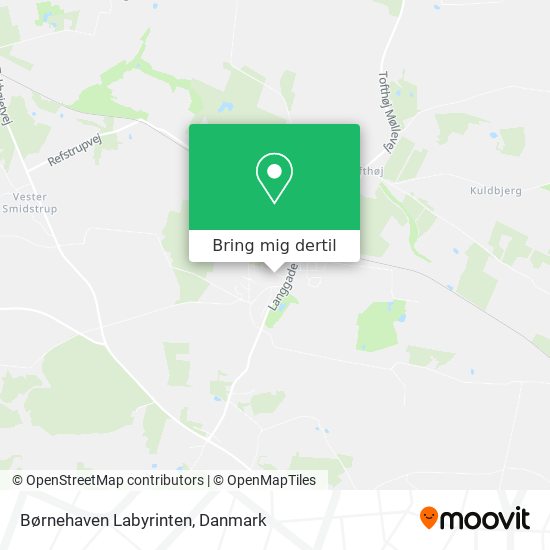 Børnehaven Labyrinten kort