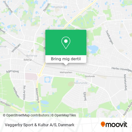 Veggerby Sport & Kultur A/S kort