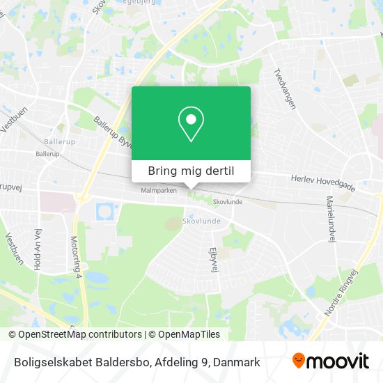 Boligselskabet Baldersbo, Afdeling 9 kort