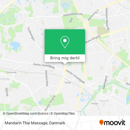 Mandarin Thai Massage kort
