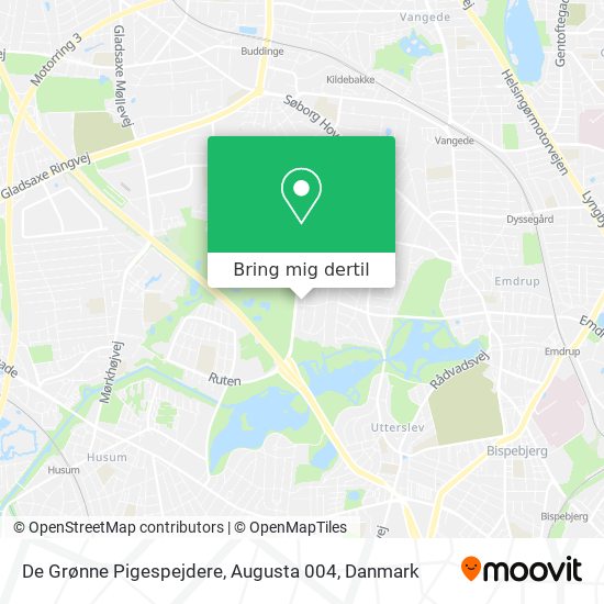 De Grønne Pigespejdere, Augusta 004 kort