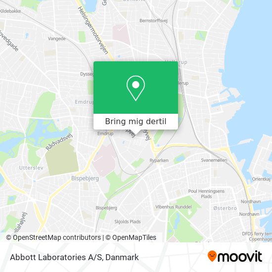 Abbott Laboratories A/S kort