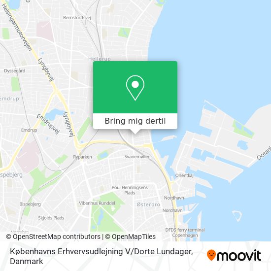 Københavns Erhvervsudlejning V / Dorte Lundager kort