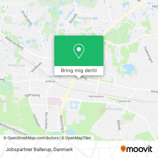 Jobspartner Ballerup kort