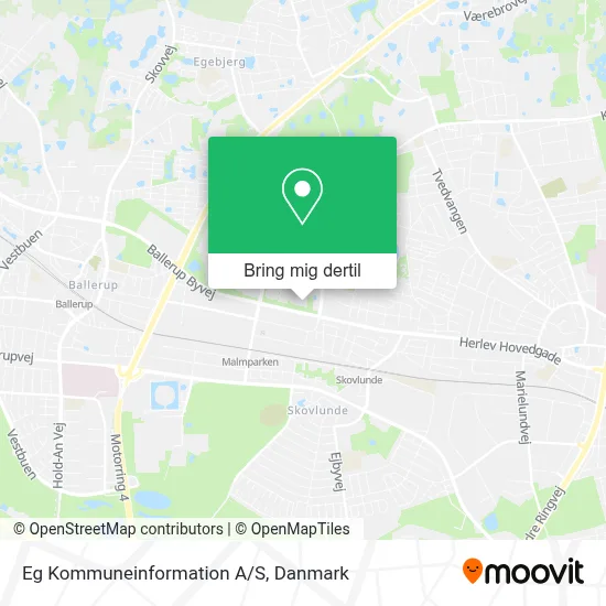 Eg Kommuneinformation A/S kort