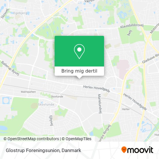 Glostrup Foreningsunion kort