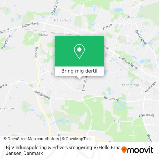 Bj Vinduespolering & Erhvervsrengøring V / Helle Erna Jensen kort