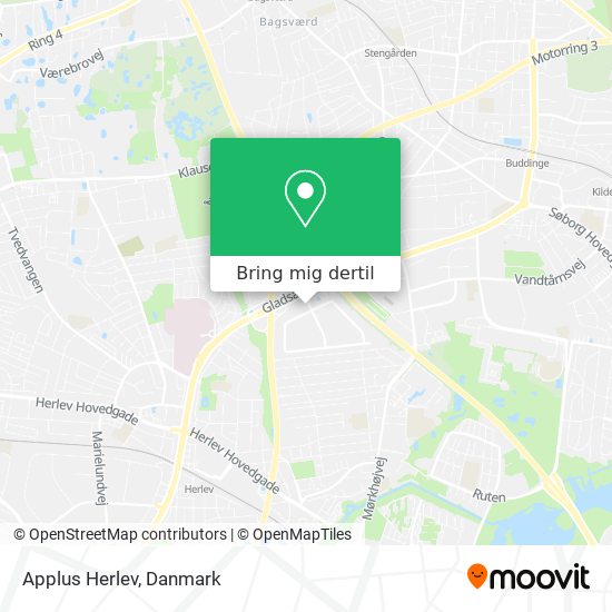 Applus Herlev kort