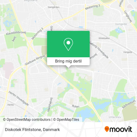 Diskotek Flintstone kort