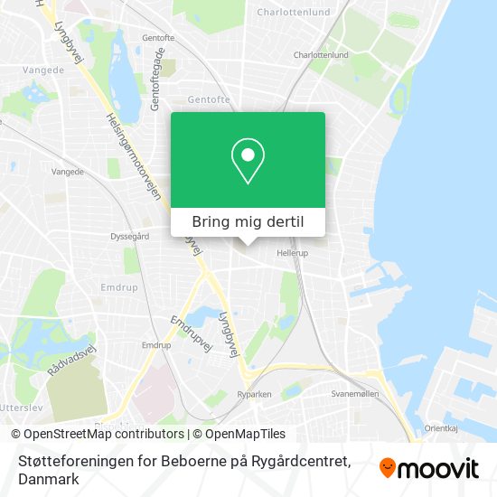 Støtteforeningen for Beboerne på Rygårdcentret kort
