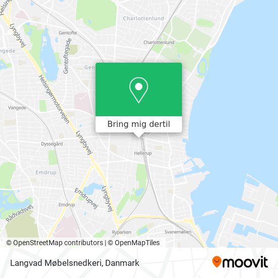 Langvad Møbelsnedkeri kort