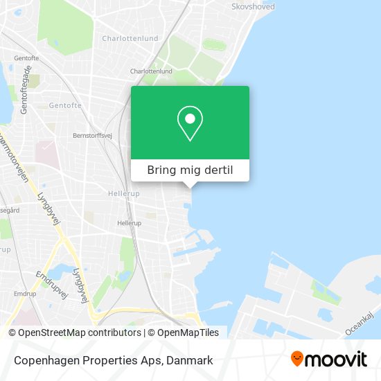 Copenhagen Properties Aps kort