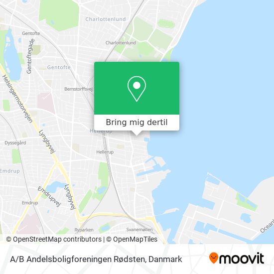 A / B Andelsboligforeningen Rødsten kort