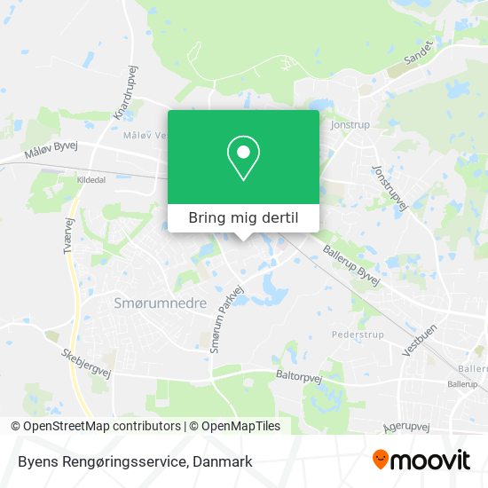 Byens Rengøringsservice kort