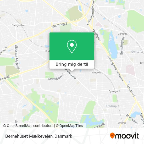 Børnehuset Mælkevejen kort