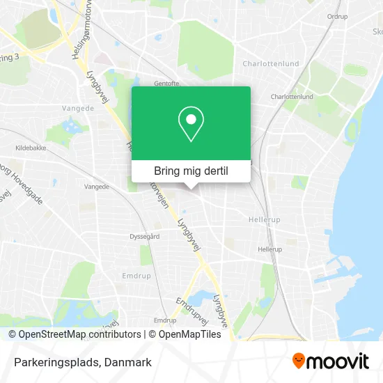 Parkeringsplads kort