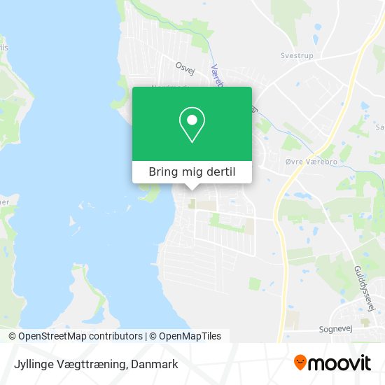 Jyllinge Vægttræning kort