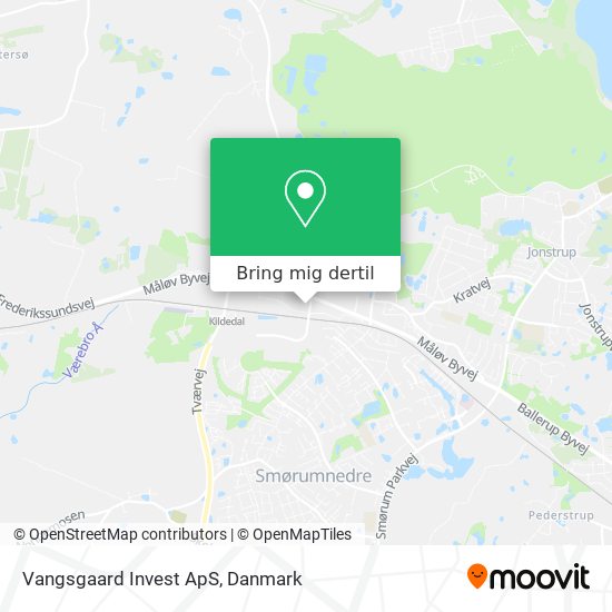 Vangsgaard Invest ApS kort