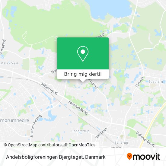 Andelsboligforeningen Bjergtaget kort