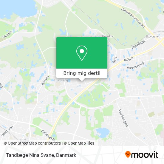 Tandlæge Nina Svane kort