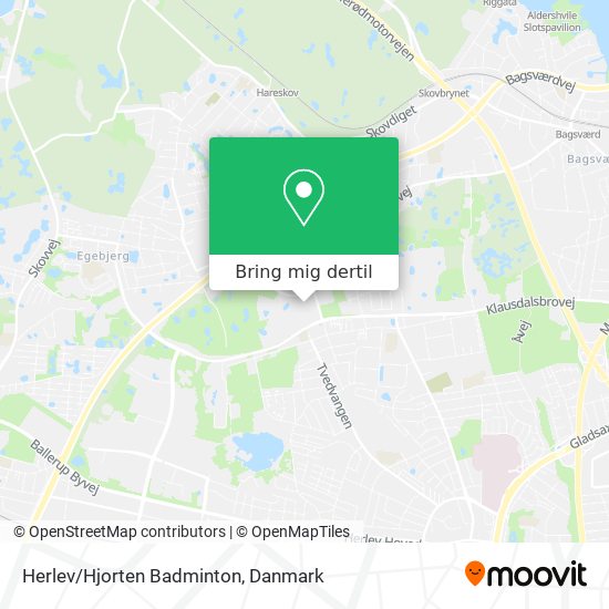 Herlev/Hjorten Badminton kort