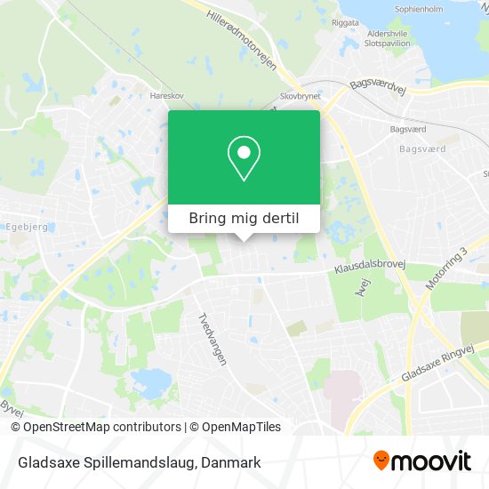 Gladsaxe Spillemandslaug kort