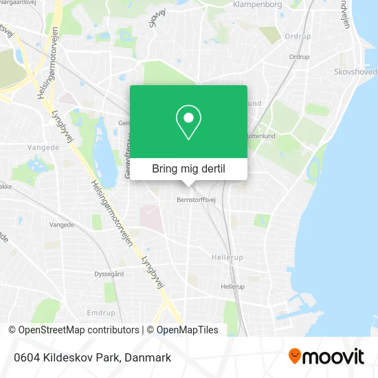 0604 Kildeskov Park kort