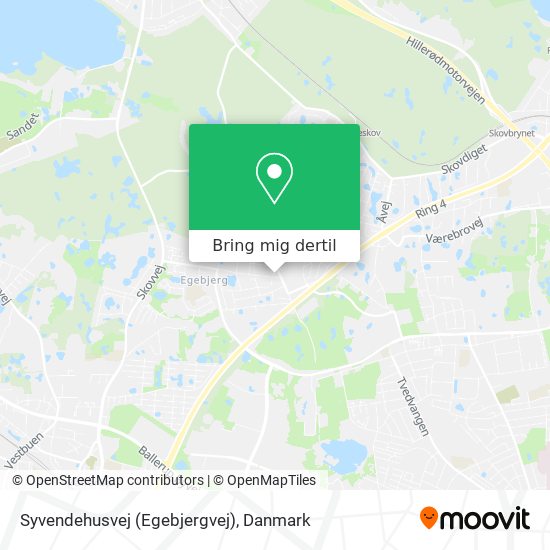 Syvendehusvej (Egebjergvej) kort