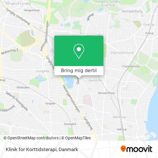 Klinik for Korttidsterapi kort